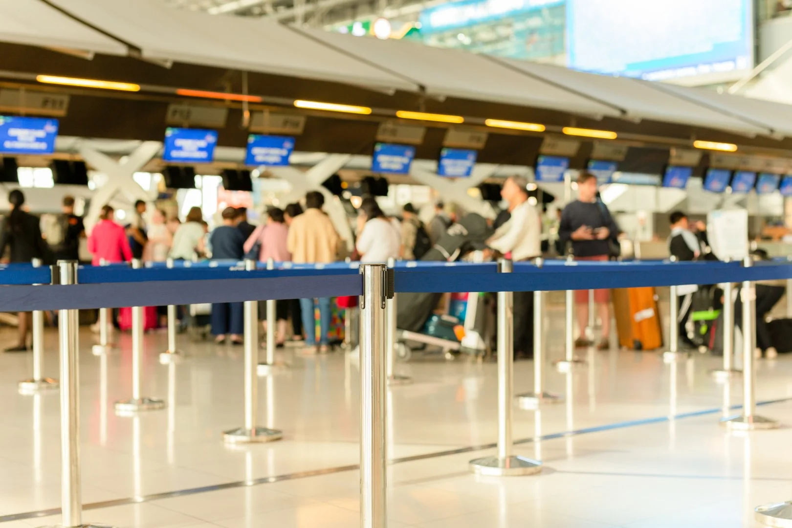 check-in na aerodromu