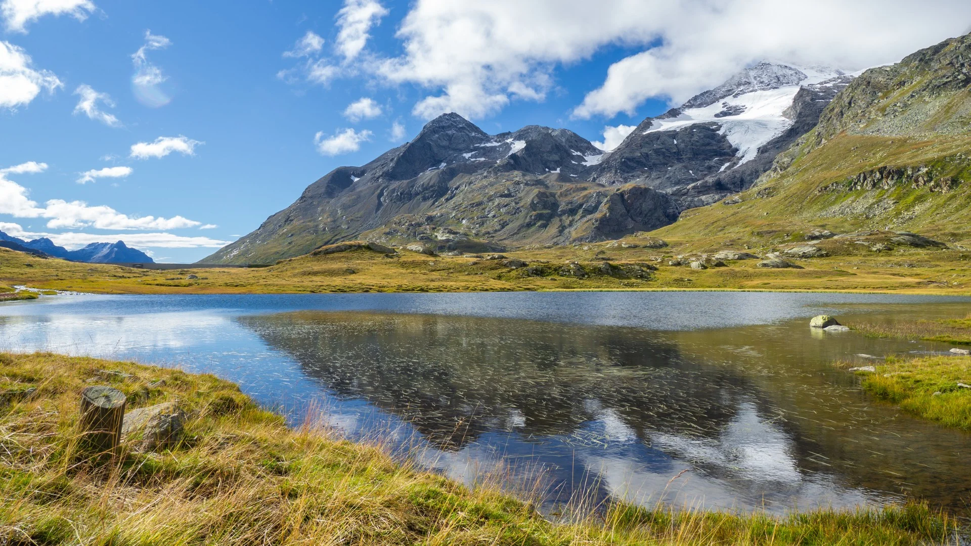 bernina express, crno jezero